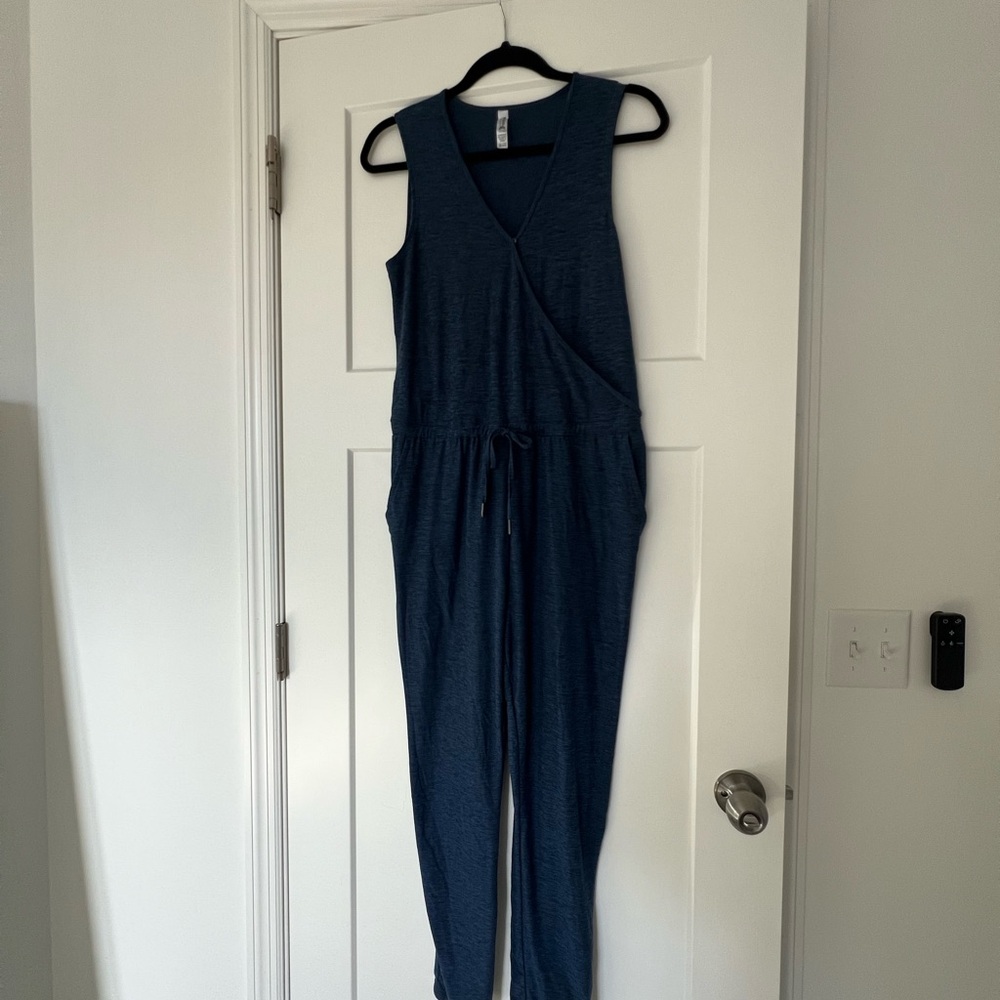 Kyodan Navy Sleeveless Jumpsuit